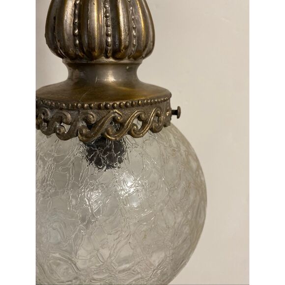 Vintage Hanging Pendant Light Fixture - Picture 3 of 4